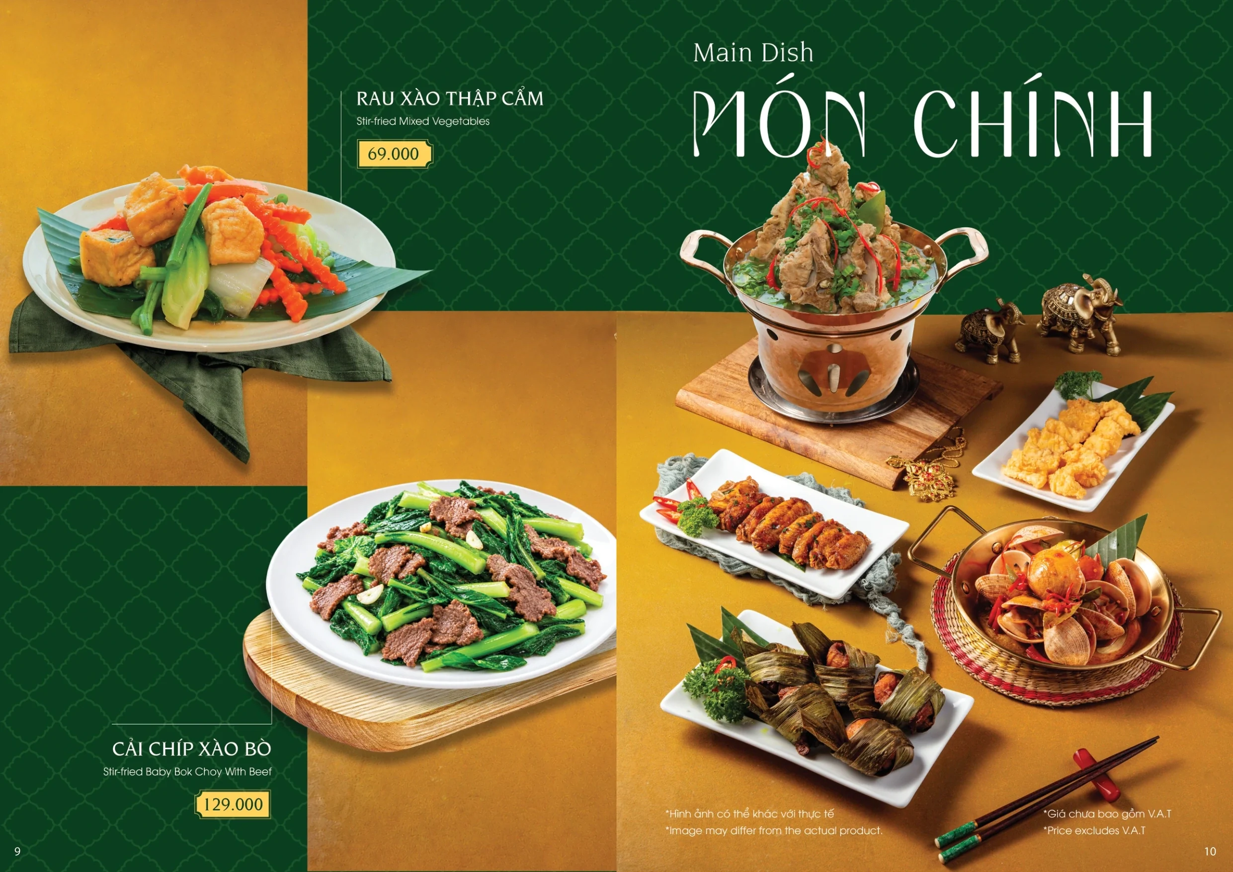 menu thai one update 10-11