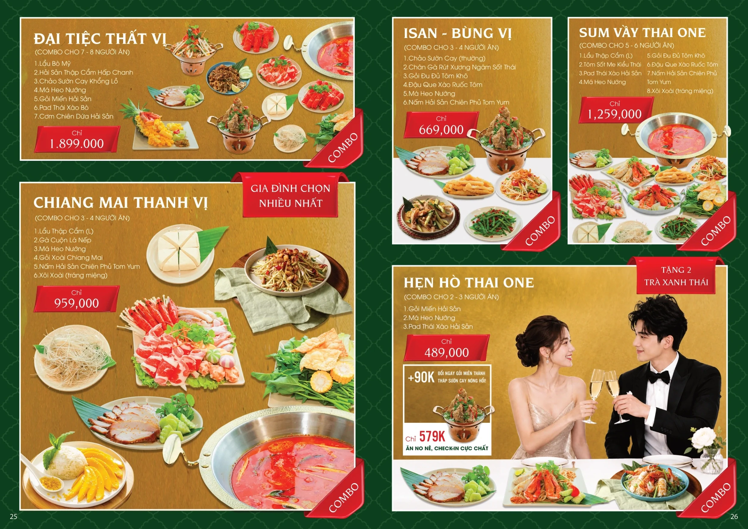 menu thai one update 26-27